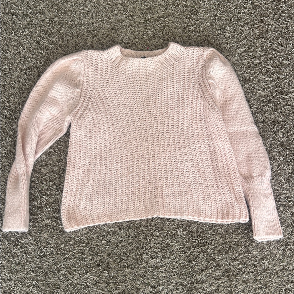 Lulu's Pink Crew Neck Sweater